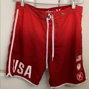 2016 Hurley Olympic USA Boardshorts